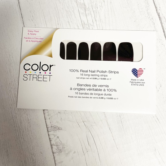Color Street | Makeup | Color Street Real Nail Polish Strips Easy Peel ...